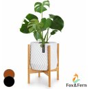 Fox & Fern Zeist stojany na květiny přírodní PS-BAMBOO-L