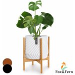 Fox & Fern Zeist stojany na květiny přírodní PS-BAMBOO-L – Zboží Dáma