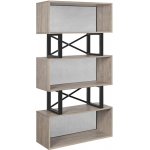 VASAGLE Moderní šedý dub 80x149x30 cm – Zboží Dáma