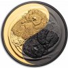 Royal Canadian Mint Stříbrná mince Black and Gold: Mořská Vydra 20 $ Kanada 1 Oz