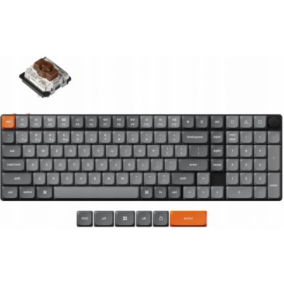Keychron K17 Max RGB Brown Switch K17M-H3 – Zboží Mobilmania