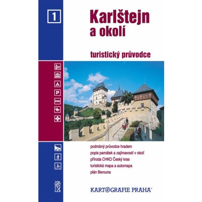Kartografie Praha Karlštejn a okolí tp KP č.1