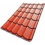 Blachotrapez Diament Eco Plus 0,5 x 1200 x 1900 mm Pladur Wrinkle MAT TK červenohnědá 1 ks – Sleviste.cz