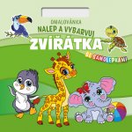 Omalovánky Nalepuj a vybarvuj! Zvířátka – Hledejceny.cz