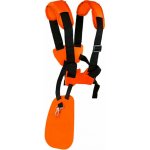 Bigstren 18529 Dvouramenný popruh ke křovinořezum, černooranžový – Hledejceny.cz