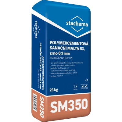 Stachema Finální sanační malta SM350 23 kg – Sleviste.cz