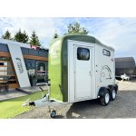 CHEVAL LIBERTE Touring Jumping XL – přívěs pro 2 velké koně se sedlovnou, zelený