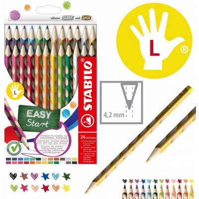 Stabilo Easy colors 332/24 24 ks – Zboží Živě