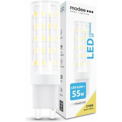 Modee Smart Lighting LED G9 Ceramic žárovka G9 6,5W teplá bílá – Zboží Živě