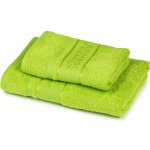 4Home Sada Bamboo Premium osuška a ručník zelená, 70 x 140 cm, 50 x 100 cm – Zboží Mobilmania