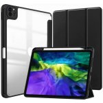 SES 2v1 Smart flip cover + zadní silikonový ochranný obal s držákem na pero Apple iPad 10.2 2019 7. generace 12250 černý – Hledejceny.cz