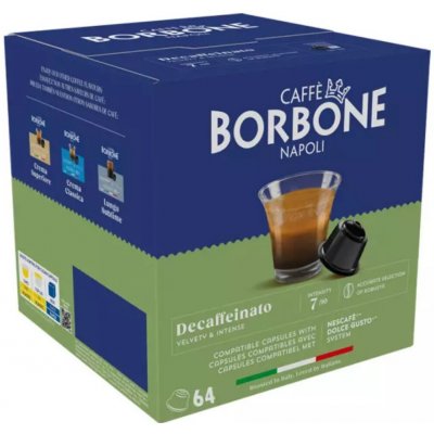 Caffé Borbone Decaf bezkofeinové kapsle do Dolce Gusto 16 ks – Zbozi.Blesk.cz