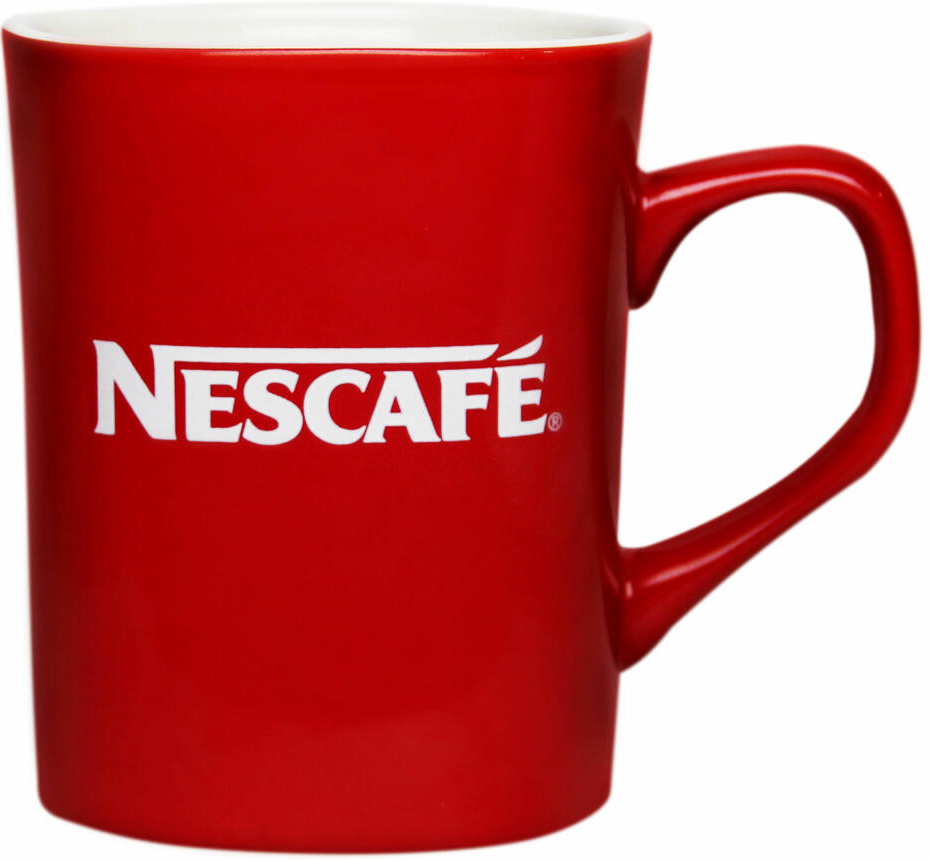 Nestlé Hrnek na kávu Nescafé hrnek na kávu šálek na kávu šálek na čaj  čtvercový červený 230 ml od 79 Kč - Heureka.cz