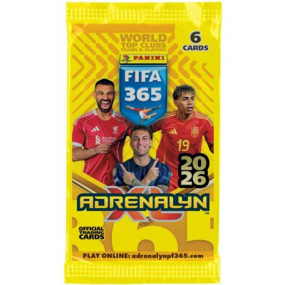 PANINI FIFA 365 2025/2026 - ADRENALYN - karty – Zboží Mobilmania