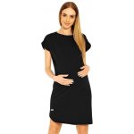 PeeKaBoo těhotenské šaty Terry černé – Zboží Dáma