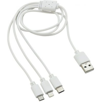 Nabíjecí USB kabel 3in1 (micro USB, iPhone, USB C) – Hledejceny.cz