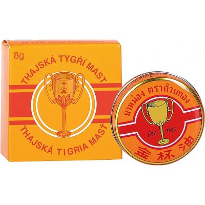 GC Pharmaceutical thajská tygří mast Golden Cup balm 8g – Zbozi.Blesk.cz