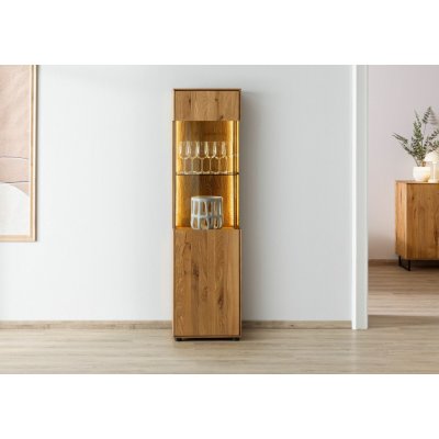Bighome Vienna 45x38x168 divoký dub / přírodní olejovaný – Hledejceny.cz