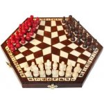 Šachy pro 3 hráče střední modrá,červená,zelená – Sleviste.cz