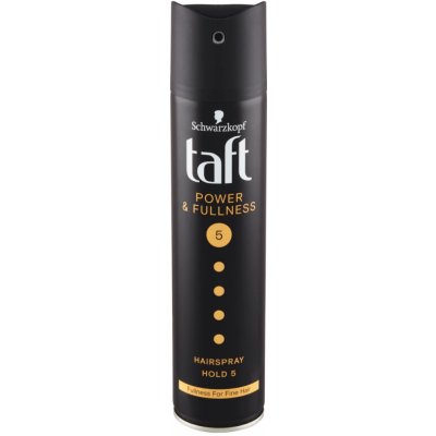Taft Power &amp; Fullness 5 lak na vlasy s keratinem 250 ml – Zboží Mobilmania
