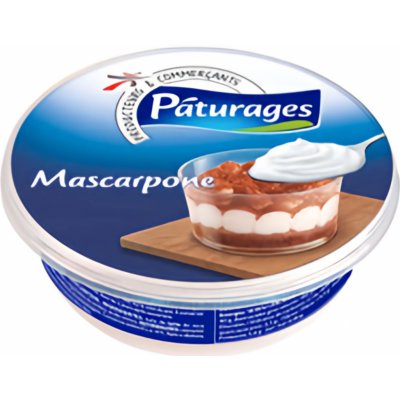 Pâturages Mascarpone smetanový sýr 250 g – Zboží Mobilmania