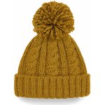 Beechfield Cable Knit Melange beanie Mustard – Hledejceny.cz