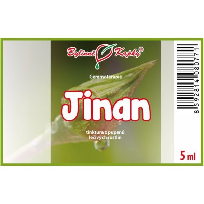 Bylinné kapky Gemmoterapie Jinan pupeny tinktura z pupenů 5 ml – Hledejceny.cz