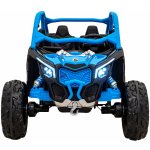 Mamido elektrické autíčko Buggy Maverick Can-Am 2x24V 4x200W modrá – Zboží Mobilmania