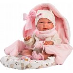 Llorens 73886 NEW BORN HOLČIČKA realistická miminko s celovinylovým tělem 40 cm – Zbozi.Blesk.cz