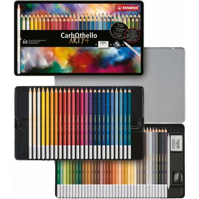 STABILO Pastely CarbOthello/60ks plech – Sleviste.cz