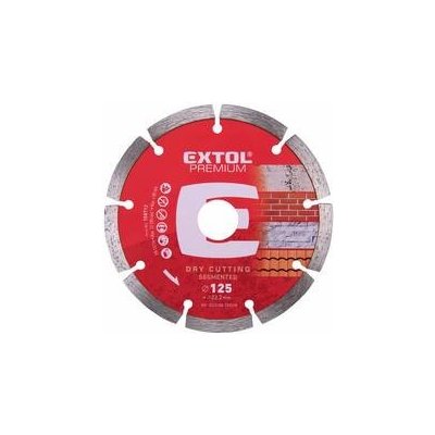 EXTOL PREMIUM 108712 125x22,2x2mm – Zboží Mobilmania