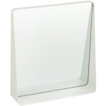 J-Line Bílé kovové závěsné zrcadlo Zaya 41 x 38 cm – Hledejceny.cz