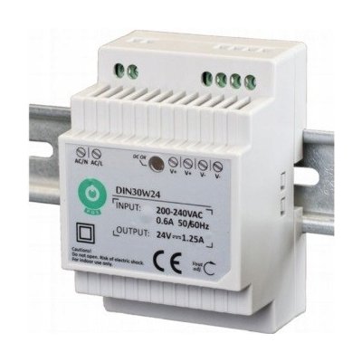 POS, Napájecí zdroj na DIN lištu 60W 24V, DIN60W24 – Sleviste.cz