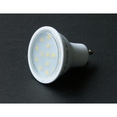 Lurecom LED 3W-P15 GU10 230V LED žárovka 3W s paticí GU10, 200lm bílá teplá