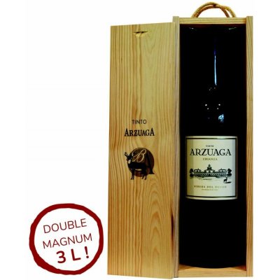 Arzuaga Crianza Double Magnum suché červené 2021 14,5% 3 l (dřevěná kazeta) – Hledejceny.cz