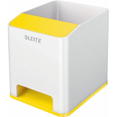 Leitz Wow plastový odkladač bílý / žlutý – Hledejceny.cz