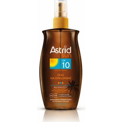 Astrid Sun olej na opalování spray SPF10 200 ml – Hledejceny.cz