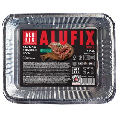 Alufix univerzální hliníková grilovací miska 16 x 26 x 4 cm – Hledejceny.cz
