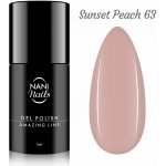 NANI gel lak Amazing Line Sunset Peach 5 ml – Zboží Mobilmania
