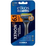 Elkos Men Xenon 6.1 Premium Holicí strojek se šesti břity – Zboží Mobilmania