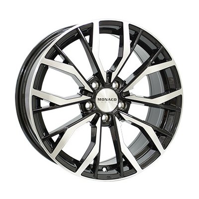 MONACO WHEELS GP5 8x18 5x100 ET37 gloss black polished | Zboží Auto