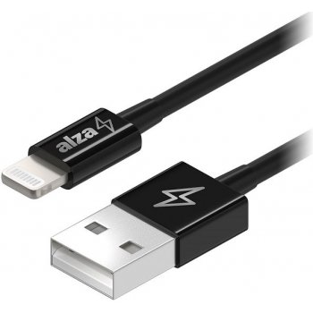 AlzaPower APW-CBMFI18910B Core USB-A to Lightning MFi, 0.5m, černý