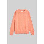 Gant Cotton Flamme C-neck růžová – Zboží Dáma
