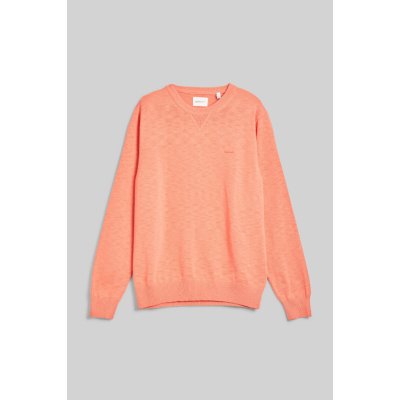 Gant Cotton Flamme C-neck růžová – Zboží Dáma