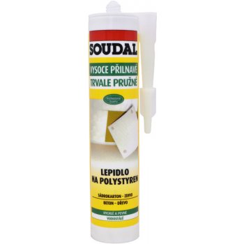 SOUDAL Lepidlo na polystyren 400g bílé