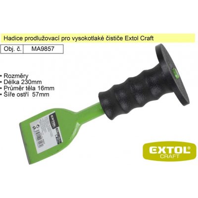 Sekáč plochý s chráničem 230x16x57mm Extol Craft 9857 – HobbyKompas.cz