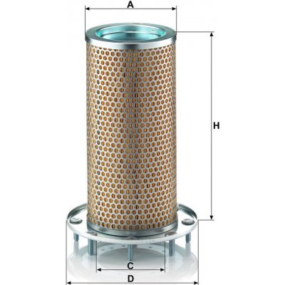MANN-FILTER Vzduchový filtr MANN MF C16140 – Hledejceny.cz