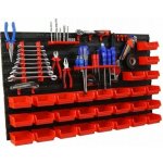 MAR-POL závěsný organizér/držák 230x78cm sada 130ks M66632 – Hledejceny.cz