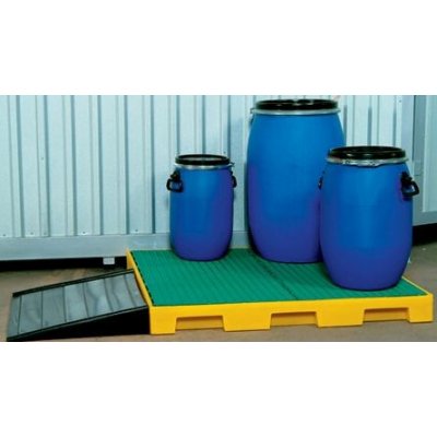 Nízká záchytná jímka plastová pod 4 sudy | Zboží Auto