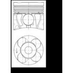 Píst KOLBENSCHMIDT 41071600 – Zboží Mobilmania